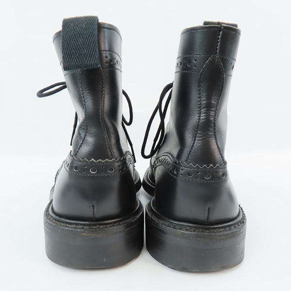 実際に弊社で買取させて頂いたTrickers/トリッカーズ  MOLTON/モールトン カントリーブーツ ウイングチップ M2508/8.5の画像 1枚目