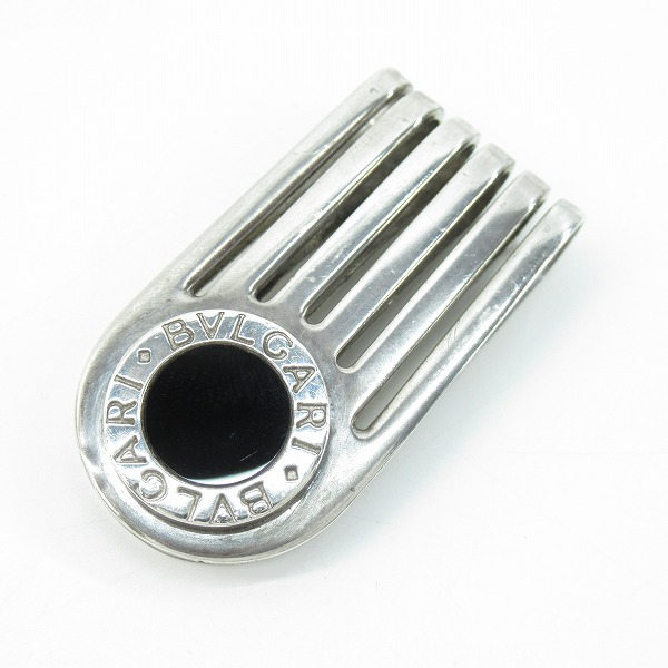 実際に弊社で買取させて頂いたBVLGARI/ブルガリ ブルガリブルガリ オニキス/SILVER925 マネークリップ 