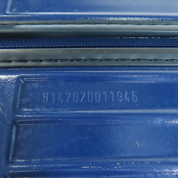 実際に弊社で買取させて頂いたRIMOWA/リモワ SALSA/サルサ 2輪 スーツケース ネイビー 814.70の画像 8枚目