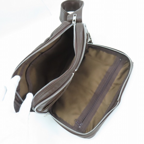 実際に弊社で買取させて頂いたPORTER/ポーター FREE STYLE/フリースタイル SHOULDER BAG/ショルダーバッグ ブラウン 707-08212の画像 4枚目