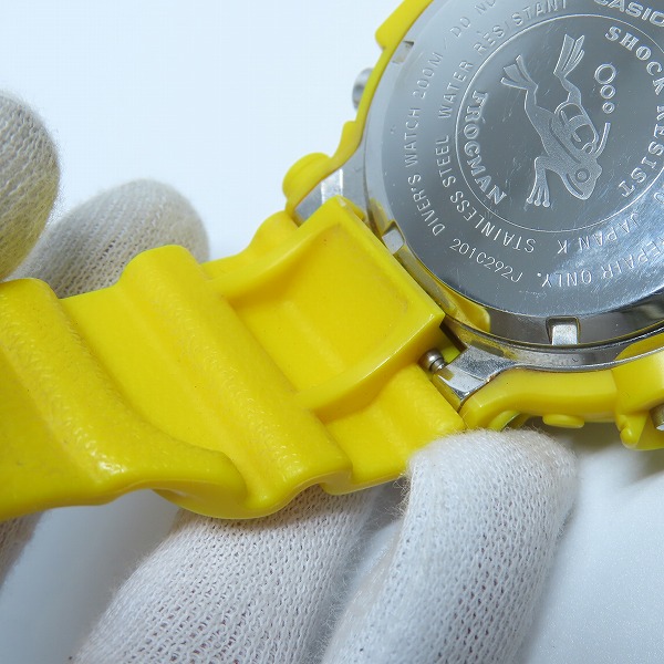 実際に弊社で買取させて頂いたG-SHOCK/Gショック 復刻版 FROGMAN/フロッグマン タフソーラー GF-8250-9JFの画像 8枚目