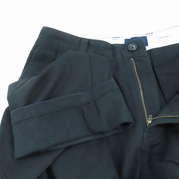 実際に弊社で買取させて頂いたDESCENDANT/ディセンダント DC-3 Wide ワイドパンツ ブラック/2の画像 5枚目