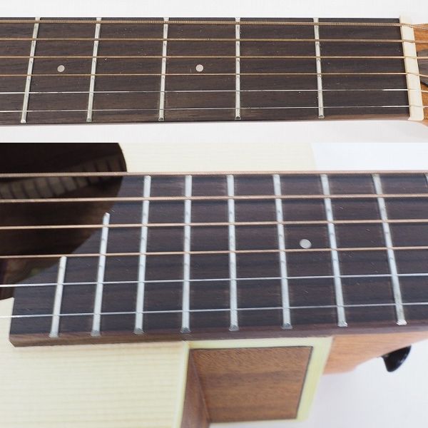 実際に弊社で買取させて頂いた★aNueNue Guitar/アヌエヌエ  Bird M1 ミニアコースティックギター/アコギ ギグケース付の画像 3枚目