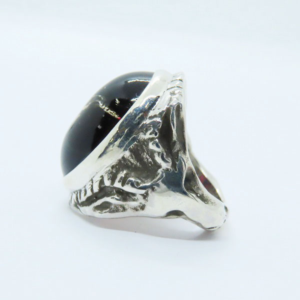 実際に弊社で買取させて頂いたALEX STREETER/アレックスストリーター BAPHOMET RING RED/バフォメット リング レッド/14号の画像 2枚目