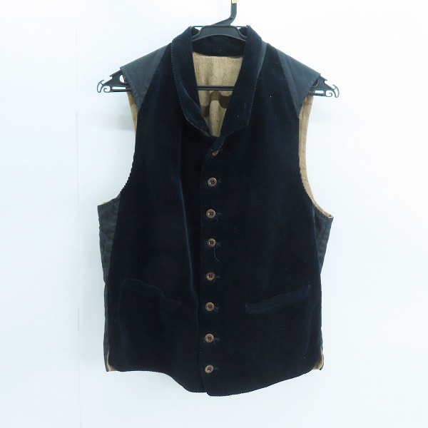 実際に弊社で買取させて頂いたSUGAR CANE×Mister Freedom/シュガーケーン×ミスターフリーダム コーデュロイ切り替え ベスト SC12674N/A/38