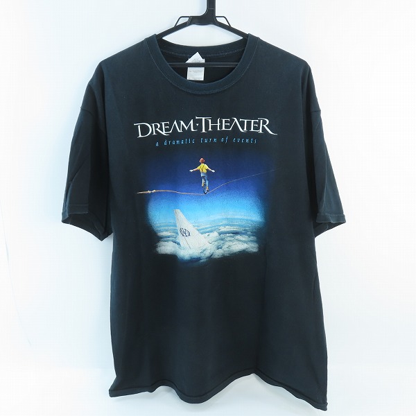 実際に弊社で買取させて頂いたDream Theater/ドリームシアター ヴィンテージ/ビンテージ 2012年 ワールドツアー バンドTシャツ/XL