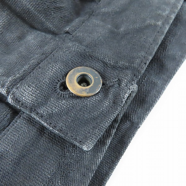 実際に弊社で買取させて頂いたAG by EXPERIMENT/エージーバイエクスペリメント デニムジャケット J-015-002/2の画像 7枚目