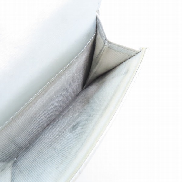 実際に弊社で買取させて頂いたCHANEL/シャネル キルティング 三つ折りコンパクトウォレット/財布の画像 5枚目