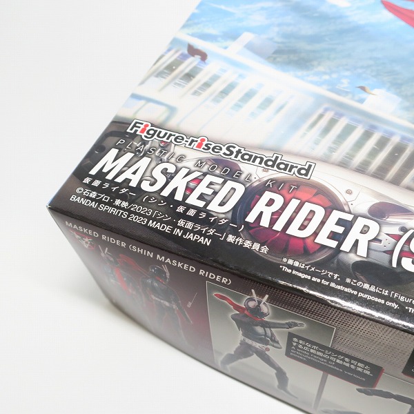 実際に弊社で買取させて頂いた【未組立】BANDAI/バンダイ Figure-rise Standard シン・仮面ライダー 仮面ライダーの画像 6枚目