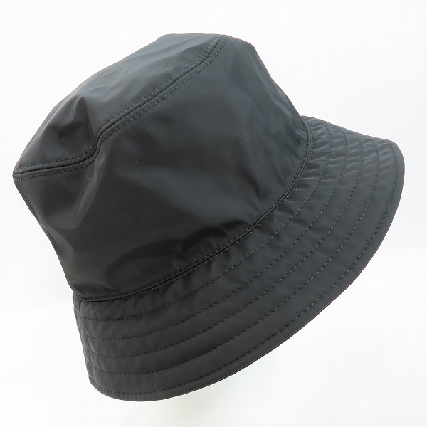 実際に弊社で買取させて頂いた【JPタグ】MONCLER/モンクレール ナイロン ハット バケット I10913B00003/Lの画像 3枚目