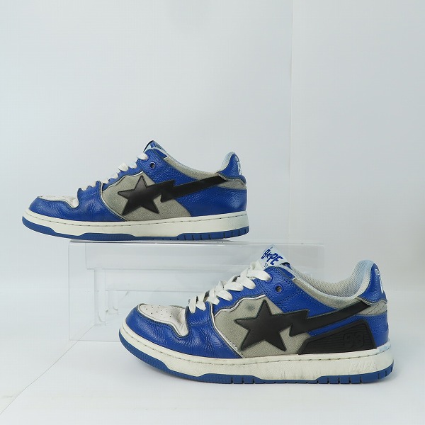 実際に弊社で買取させて頂いたA BATHING APE/アベイジングエイプ BAPE STA ローカットスニーカー OZX SH M191010/26の画像 3枚目
