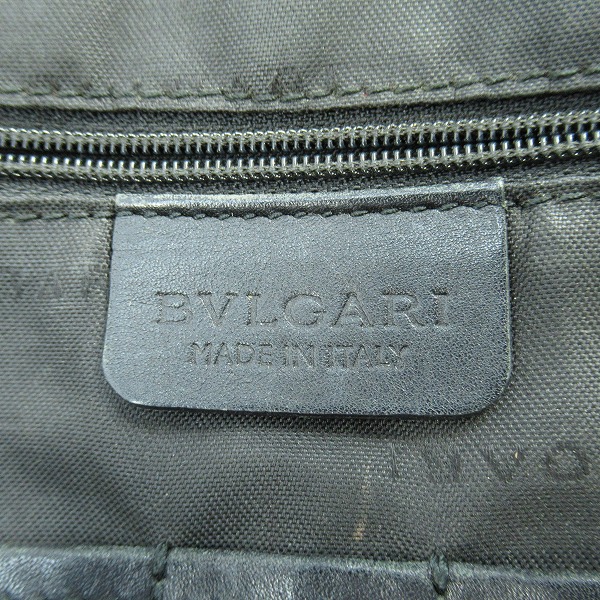 実際に弊社で買取させて頂いた【難あり】BVLGARI/ブルガリ レザー ビジネスバッグ/ブリーフケースの画像 5枚目