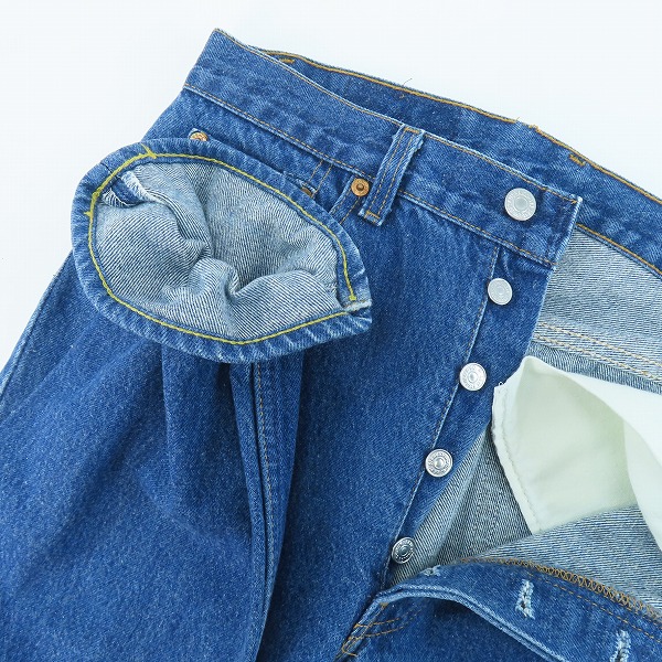 実際に弊社で買取させて頂いたLevi's/リーバイス 80s ヴィンテージ 501 刻印501 ボタンフライ デニムパンツ W34 L34の画像 2枚目