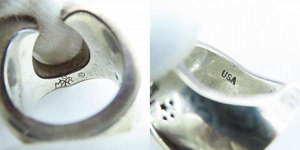 実際に弊社で買取させて頂いたTENDERLOIN/テンダーロイン SVホースシューリング/13号の画像 7枚目