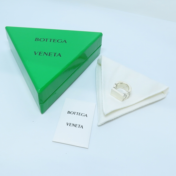 実際に弊社で買取させて頂いたBOTTEGA VENETA/ボッテガヴェネタ ボルト シルバーリング 680314 V5070/14.5-15.5号の画像 9枚目