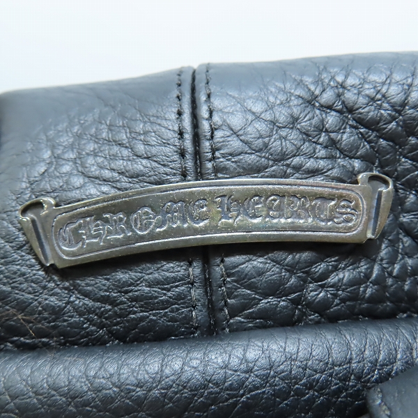 実際に弊社で買取させて頂いたCHROME HEARTS/クロムハーツ SNAT PACK #1 スナットパック レザーウエストバッグの画像 4枚目