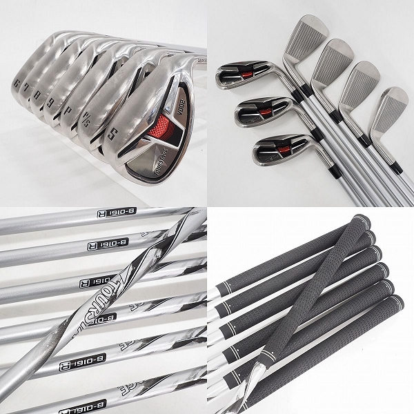 実際に弊社で買取させて頂いたBRIDGESTONE/ブリヂストン TOURSTAGE/ツアーステージ V002 メンズゴルフ 11本セット FLEX：R キャディバッグ付きの画像 3枚目