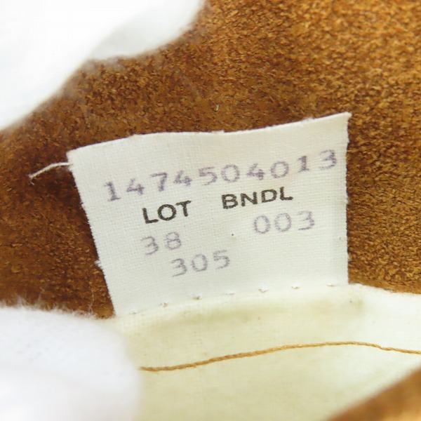 実際に弊社で買取させて頂いたSchott/ショット WESTERN/ウエスタン ボア ジャケット/38の画像 4枚目