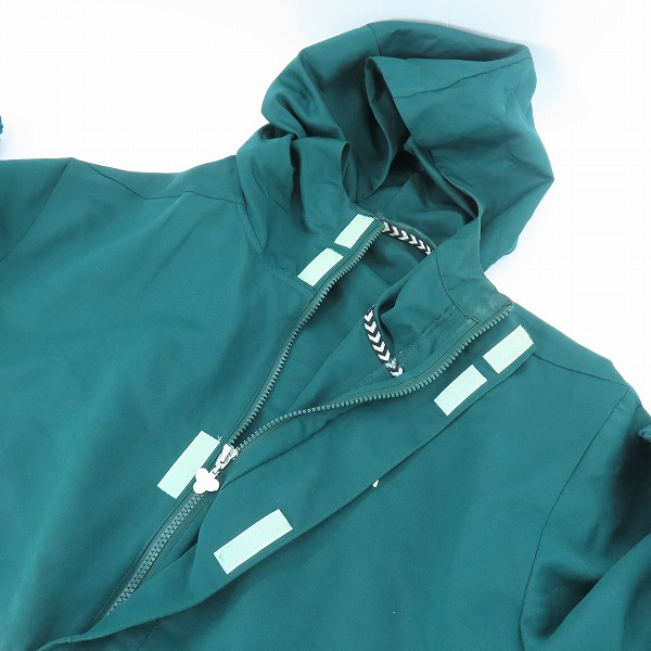 実際に弊社で買取させて頂いたhummel/ヒュンメル  PLAY ウーブンアノラックパーカー HAW2086/Oの画像 7枚目