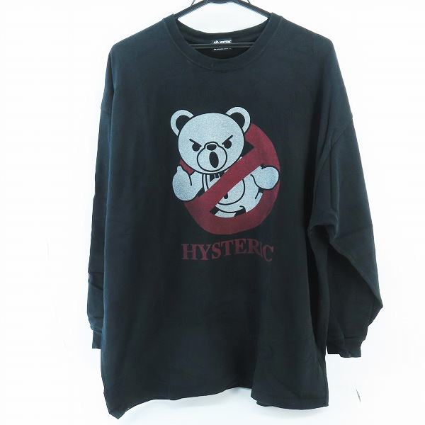 実際に弊社で買取させて頂いたHYSTERIC GLAMOUR/ヒステリックグラマー BEAR BUSTERS プリント ビッグTシャツ 01181CL01 F