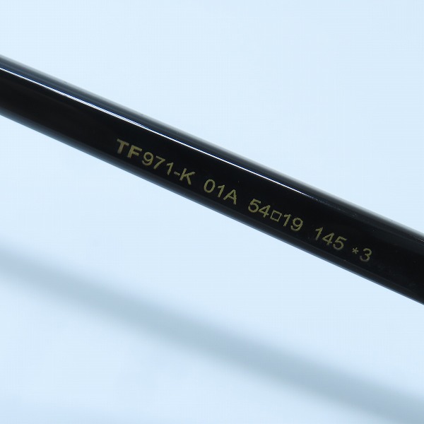 実際に弊社で買取させて頂いたTOM FORD/トムフォード サングラス/アイウェア TF971-K 01Aの画像 6枚目
