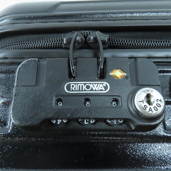 実際に弊社で買取させて頂いたRIMOWA/リモワ SALSA/サルサ キャスター2輪 キャリーケース/スーツケース 851.52の画像 7枚目
