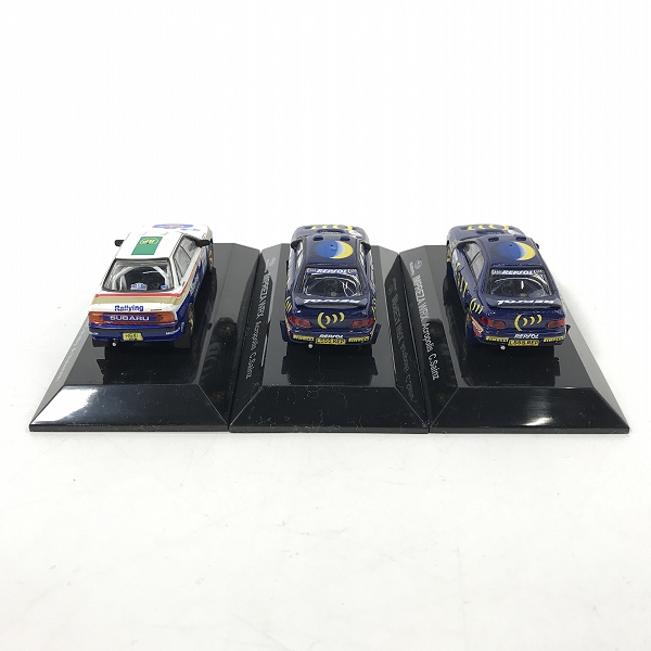 実際に弊社で買取させて頂いたRALLY CAR COLLECTION/ラリーカーコレクション ss.4 subaru/スバル IMPREZA WRX/インプレッサ LEGACY RS/レガシィ 3点セットの画像 4枚目
