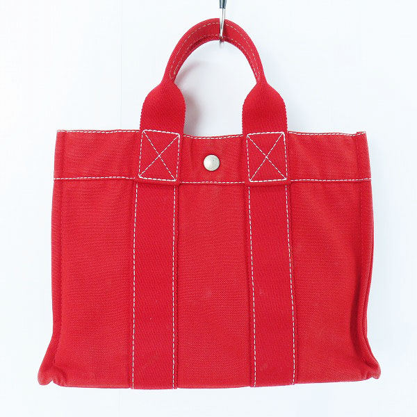 実際に弊社で買取させて頂いたHERMES/エルメス エールライン キャンバス トートバッグ/ハンドバッグ