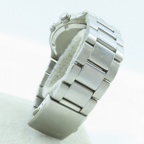 実際に弊社で買取させて頂いたSEIKO/セイコー クロノ スピードマスター ステンレス スチール クオーツ パンダ文字盤 腕時計 7T52-6A20【動作未確認】の画像 2枚目