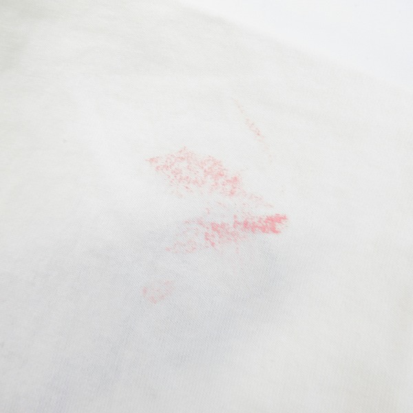 実際に弊社で買取させて頂いたA BATHING APE/ア ベイシングエイプ マルチカラー/サル顔プリント 半袖Tシャツ XLの画像 4枚目