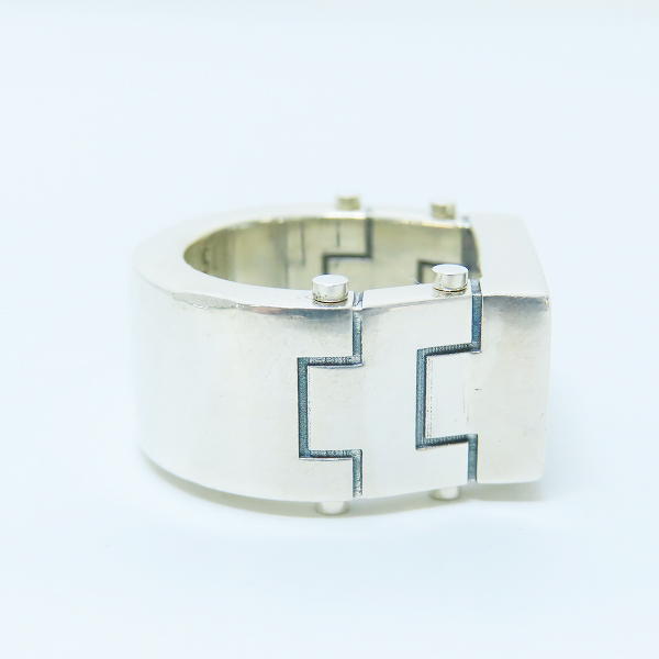 実際に弊社で買取させて頂いたBOTTEGA VENETA/ボッテガヴェネタ ボルト シルバーリング 680314 V5070/14.5-15.5号の画像 4枚目