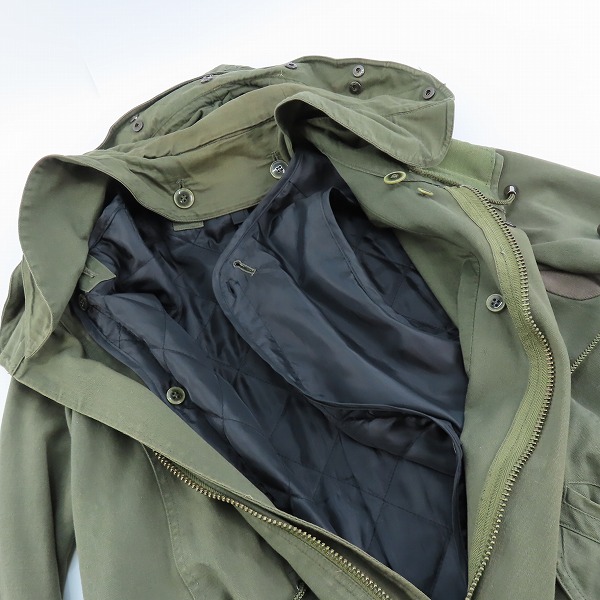 実際に弊社で買取させて頂いたglamb/グラム ライナー付き モッズコート /2の画像 4枚目