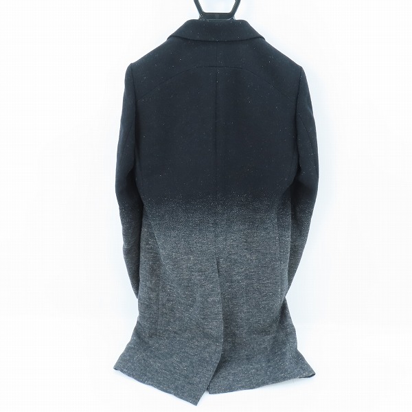 実際に弊社で買取させて頂いたKAZUYUKI KUMAGAI ATTACHMENT/カズユキクガマイ アタッチメント ウール チェスターコート/1の画像 1枚目