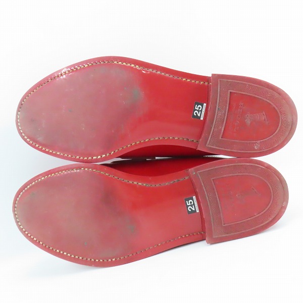 実際に弊社で買取させて頂いたREGAL×CICATA/リーガル×シカタ タッセルローファー 602S/25の画像 2枚目