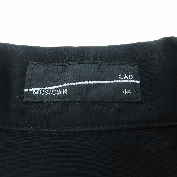 実際に弊社で買取させて頂いたLAD MUSICIAN/ラッドミュージシャン デシンパジャマシャツ 2117-104/44の画像 2枚目