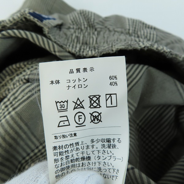 実際に弊社で買取させて頂いたDESCENDANT/ディセンダント チェック ハーフパンツ/ショーツ 2の画像 7枚目