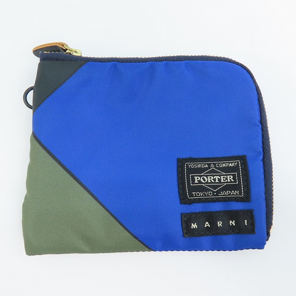 実際に弊社で買取させて頂いたMARNI × PORTER/マルニ × ポーター L字ファスナーコインケース
