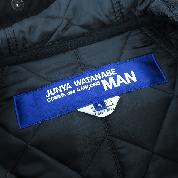 実際に弊社で買取させて頂いたJUNYA WATANABE MAN/ジュンヤワタナベマン AD2021 ノルディックジャガードフードブルゾン WH-J019/Sの画像 2枚目