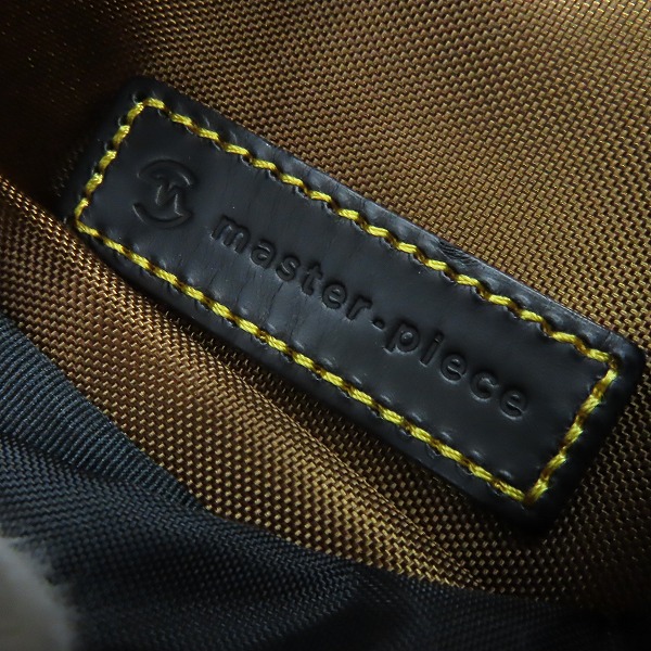 実際に弊社で買取させて頂いたmaster-piece/マスターピース リュック/バックパック イエロー No.02376の画像 4枚目