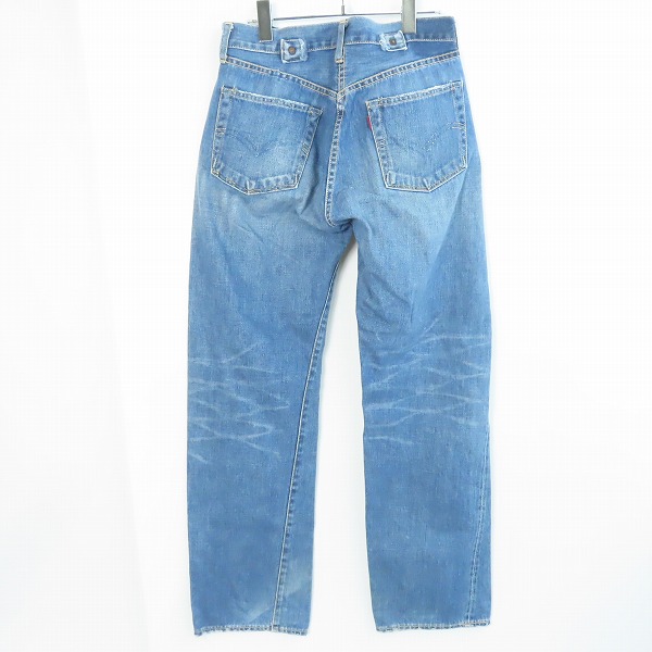 実際に弊社で買取させて頂いたLEVIS/リーバイス ボタン裏刻印無し/片面ビッグE/均等V/隠しリベット デニムパンツ/ジーンズの画像 1枚目
