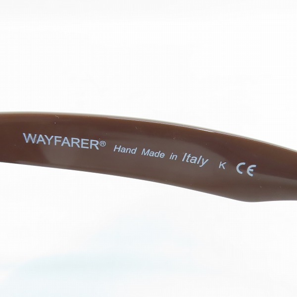 実際に弊社で買取させて頂いたRay-Ban/レイバン WAYFARER/ウェイファーラー RB2140-F 1175/19の画像 5枚目