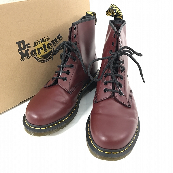実際に弊社で買取させて頂いたDr.Martens/ドクターマーチン 8EYE BOOT/8ホール ブーツ チェリーレッド 11822600/UK7