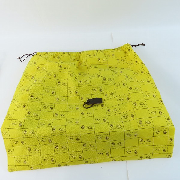 実際に弊社で買取させて頂いたFelisi/フェリージ ナイロン×レザー ブリーフケース 8637の画像 8枚目