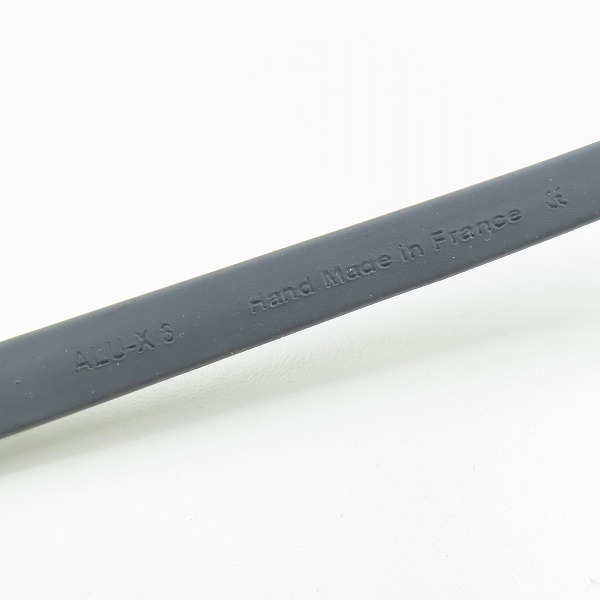 実際に弊社で買取させて頂いたalain mikli×STARCK EYES/アランミクリ×スタルクアイズ ALU-X 3 アルミ合金 メタル メガネフレーム/アイウェア P0303.05の画像 8枚目