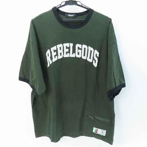 実際に弊社で買取させて頂いたUNDERCOVER/アンダーカバー 23SS ラフィー天竺 REBELGODS PATCH Tシャツ UC1C4809/2