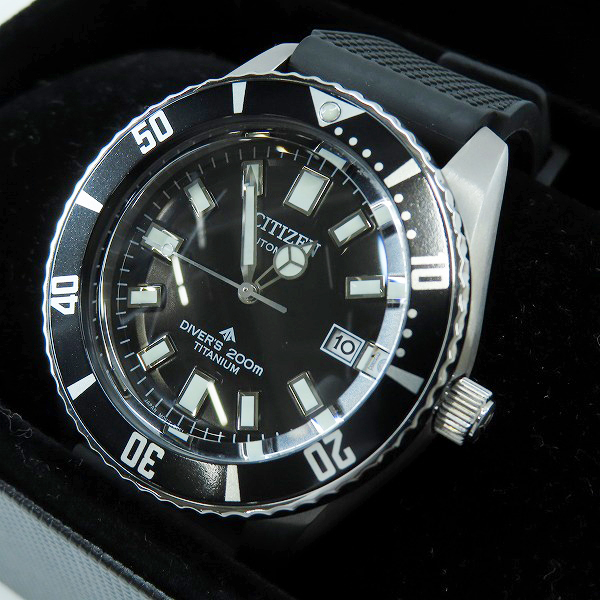 実際に弊社で買取させて頂いたCITIZEN/シチズン PROMASTER/プロマスター MARINEシリーズ 腕時計 NB6021-17E