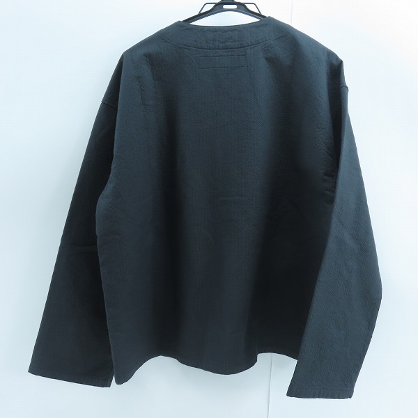 実際に弊社で買取させて頂いたNEIGHBORHOOD/ネイバーフッド 24SS NO COLLAR SHIRT LS/ノーカラーシャツ 242SPNH-SHM05/Mの画像 1枚目