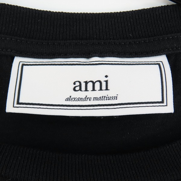 実際に弊社で買取させて頂いたAMI Alexandre Mattiussi/アミ アレクサンドルマテュッシ 半袖Tシャツ H15J102.80/Sの画像 2枚目