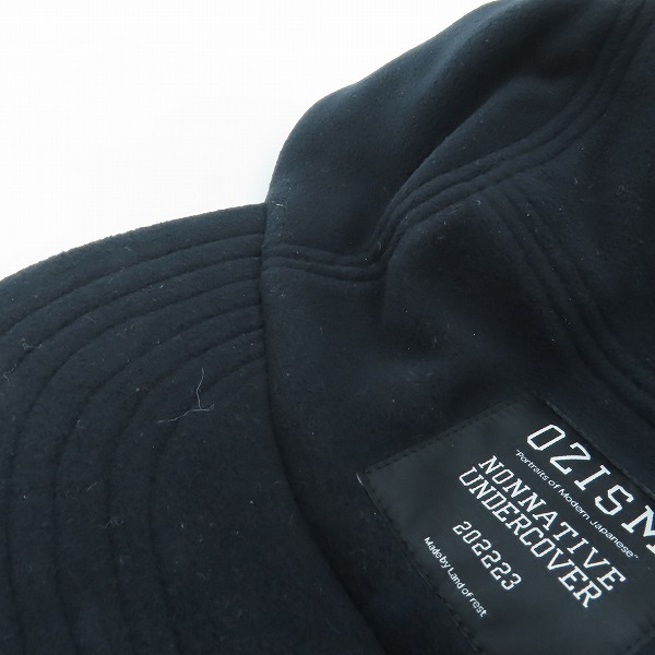 実際に弊社で買取させて頂いたUNDERCOVER/アンダーカバー MONC JET CAP キャップ UN-H0201の画像 9枚目