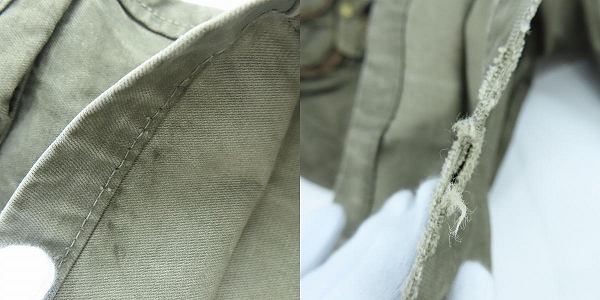 実際に弊社で買取させて頂いたkiminori morishita/キミノリモリシタ SAMPLE/サンプル カーゴパンツの画像 9枚目